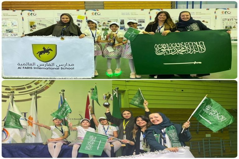 (الفارس العالمية) تحصد المركز الأول كأفضل مشروع في أولمبياد اللغة الإنجليزية ELO 2025