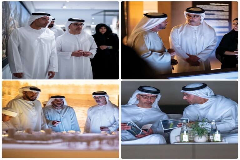 هزاع بن زايد يشهد حفل إعادة افتتاح متحف العين بعد عملية الترميم والتطوير