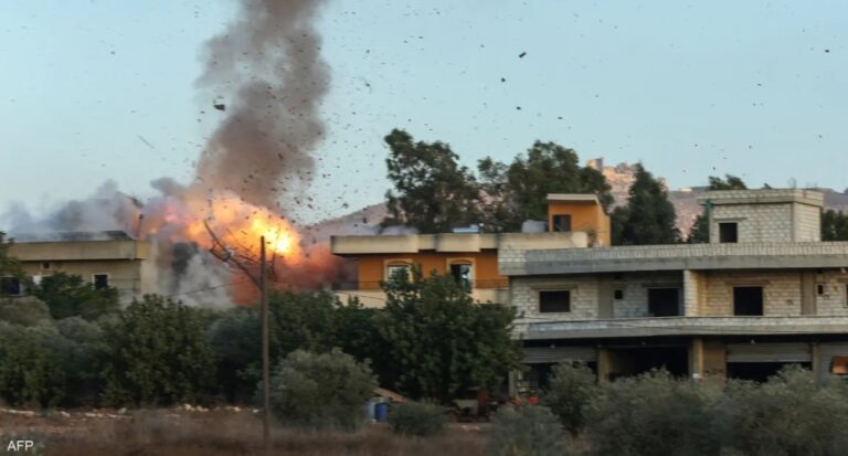 إصابة-4-أشخاص-في-غارة-إسرائيلية-جديدة-على-جنوب-لبنان