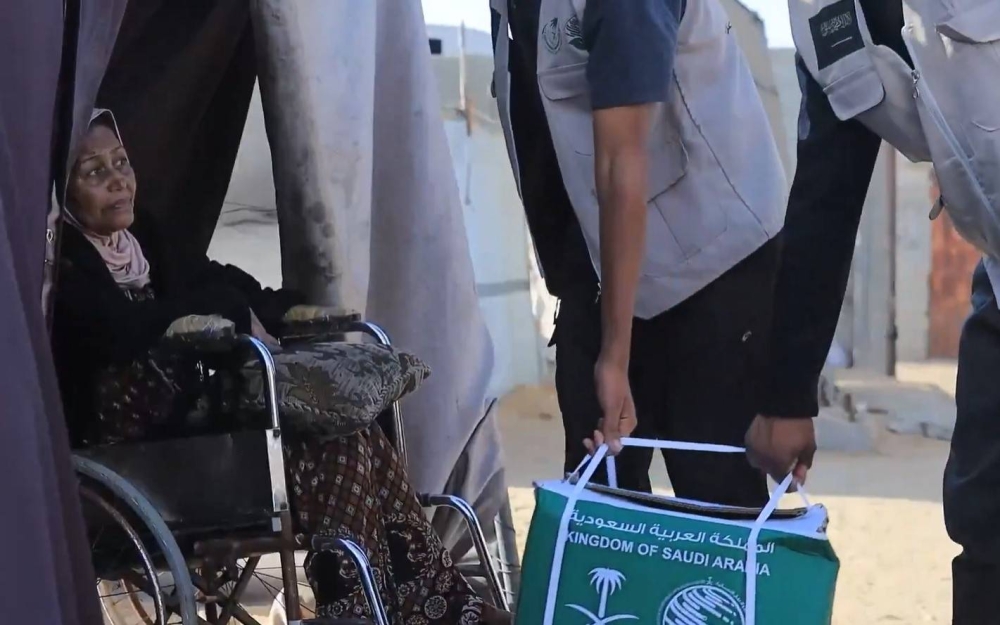 دفعة-جديدة-من-المساعدات-السعودية-لقطاع-غزة