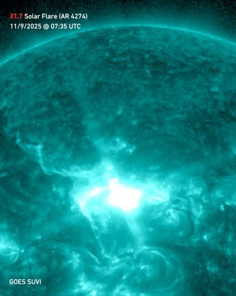 فلكية-جدة:-توهّج-شمسي-قوي-يضرب-الأرض-وتأثير-محتمل-على-الجزيرة-العربية