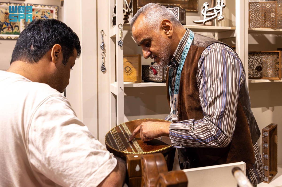 الجناح-السوري-في-«بنان».-
الحرف-التقليدية-تستعيد-حضورها-الدولي