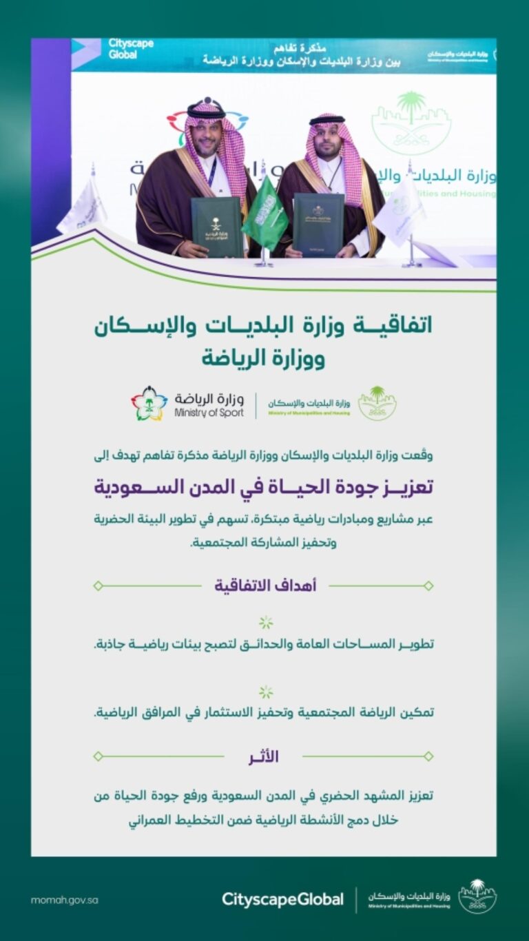 مذكرة-تفاهم-لتعزيز-الشراكة-الاستراتيجية-ودعم-جودة-الحياة-في-مدن-المملكة
