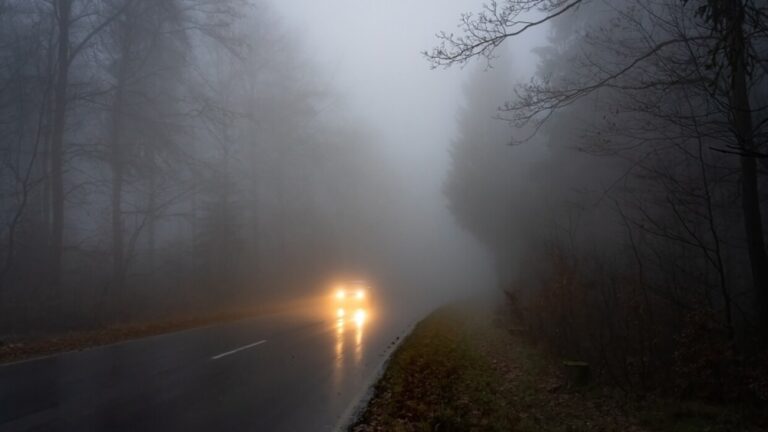 طقس-الصباح-الباكر.-ضباب-وشبه-انعدام-في-الرؤية-على-العديد