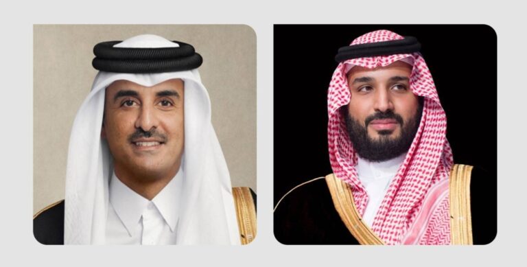 ولي-العهد-يتلقى-رسالة-خطية-من-أمير-قطر