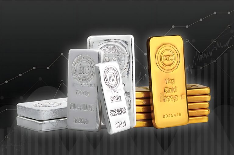 الذهب-يستعيد-مكاسبه-والفضة-تقفز-لمستوى-تاريخي-مع-تأكيدات-خفض-الفائدة