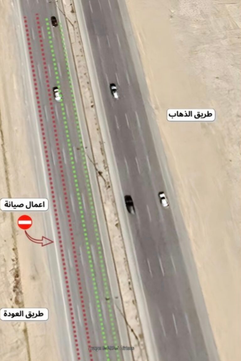 بدء-تطوير-طريق-الظهران-بالأحساء-مع-استمرار-الحركة-المرورية