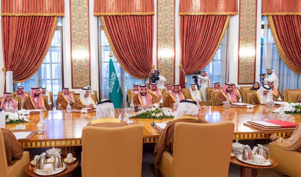 ولي-العهد-ونظيره-البحريني-يترأسان-اجتماع-المجلس-التنسيقي-في-المنامة