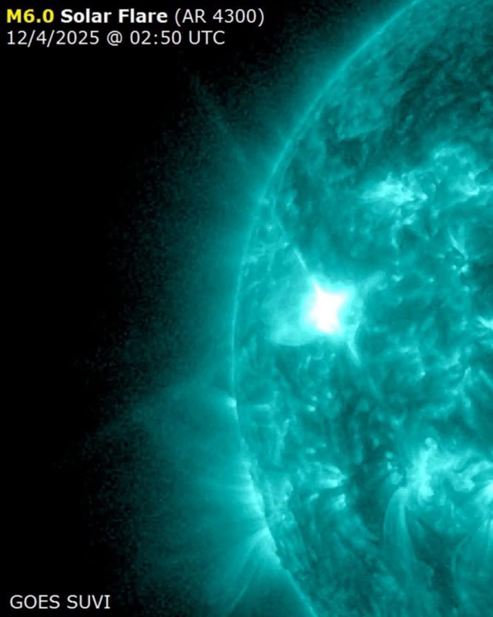 فلكية-جدة:-توهج-شمسي-متوسط-يُسجّل-فجر-الخميس-واحتمال-حدوث-انبعاث-كتلي-إكليلي-قيد-التحليل