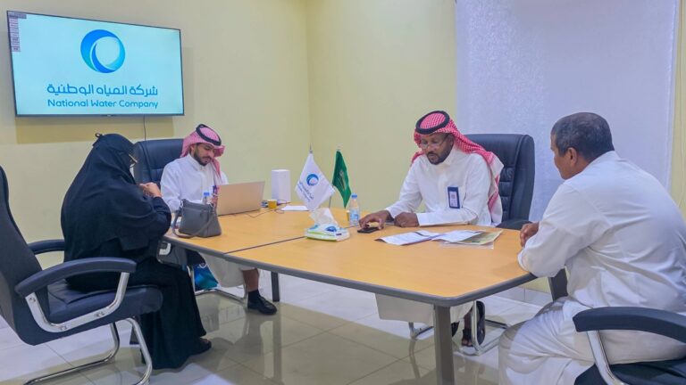 المياه-الوطنية-تقدم-خدماتها-من-مقر-مركز-حي-الخمرة-بجدة