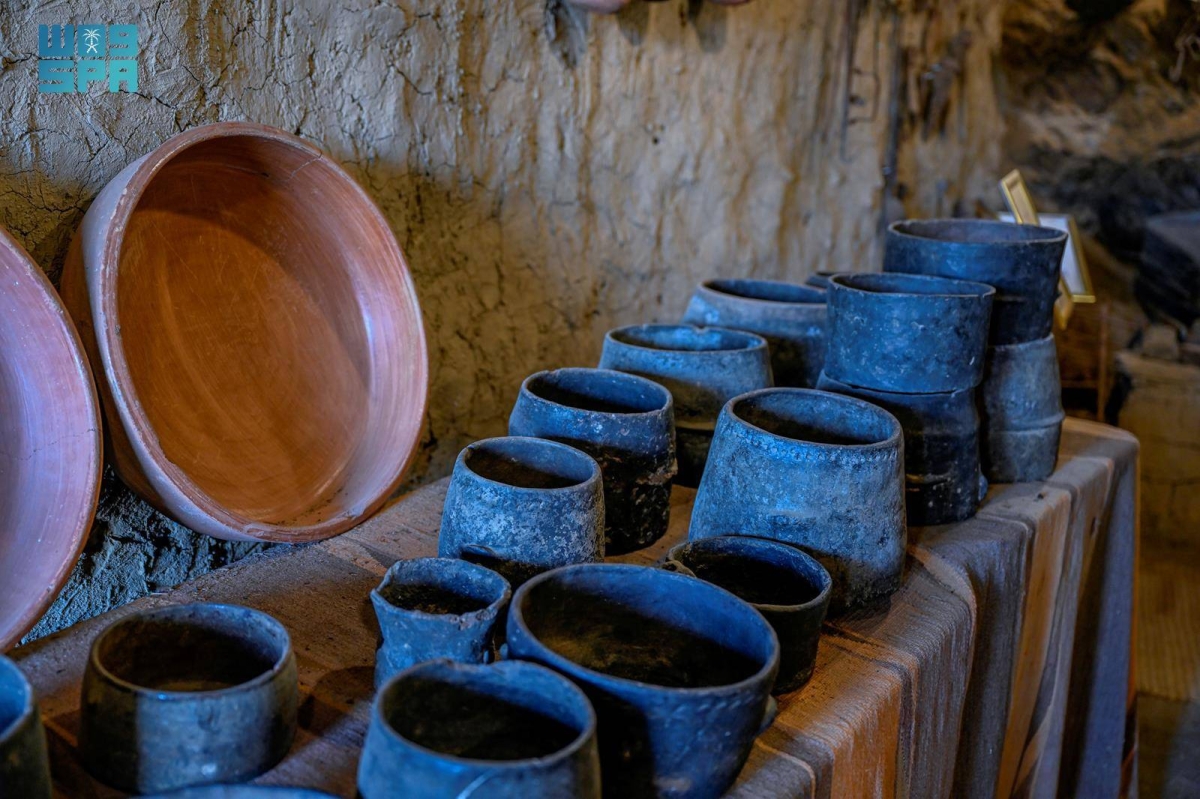 «الأواني-المنزلية-القديمة»-بالباحة-حاضرة-في-الذاكرة-قبيل-رمضان