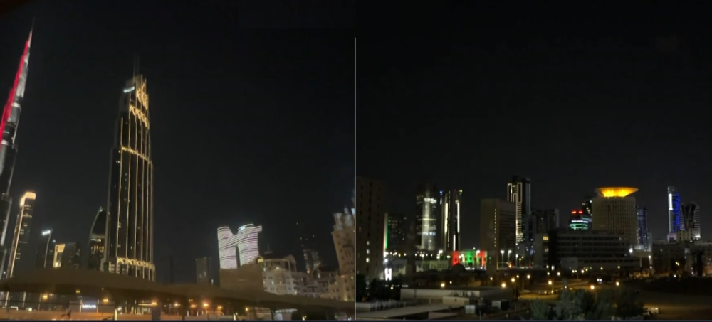 ليلة-هادئة-في-عواصم-دول-الخليج-مع-توقف-القصف-الإيراني