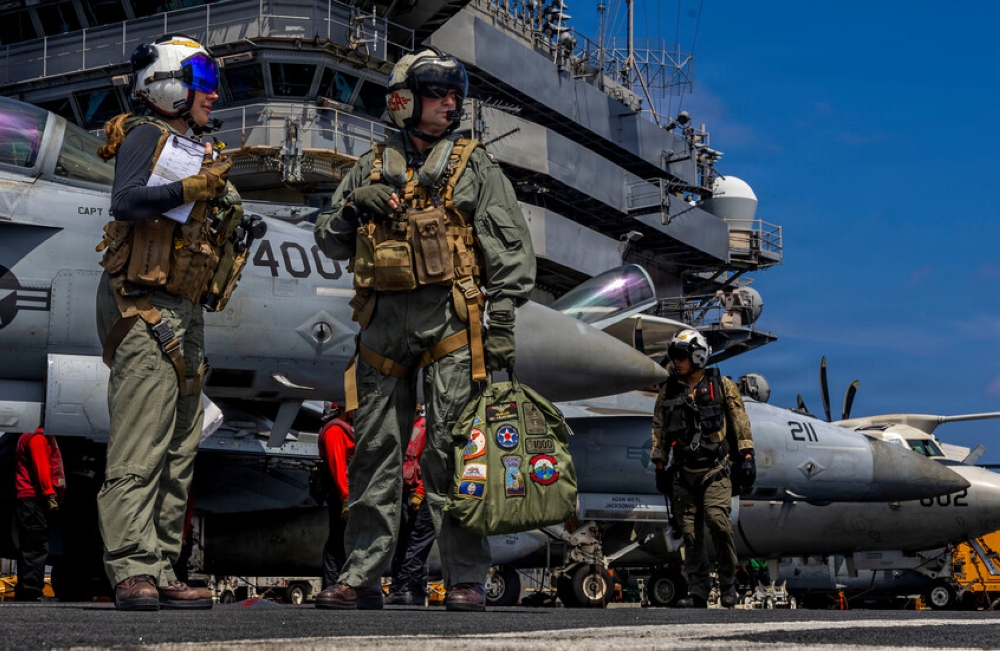 الجيش-الأميركي:-50-ألف-جندي-و200-مقاتلة-وحاملتين-للطائرات-تشارك-في-الحرب