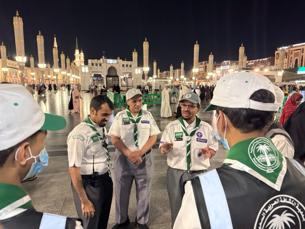 تطبيق-خطط-الحوكمة-الكشفية-لخدمة-زوار-المسجد-النبوي-بالمدينة-المنورة