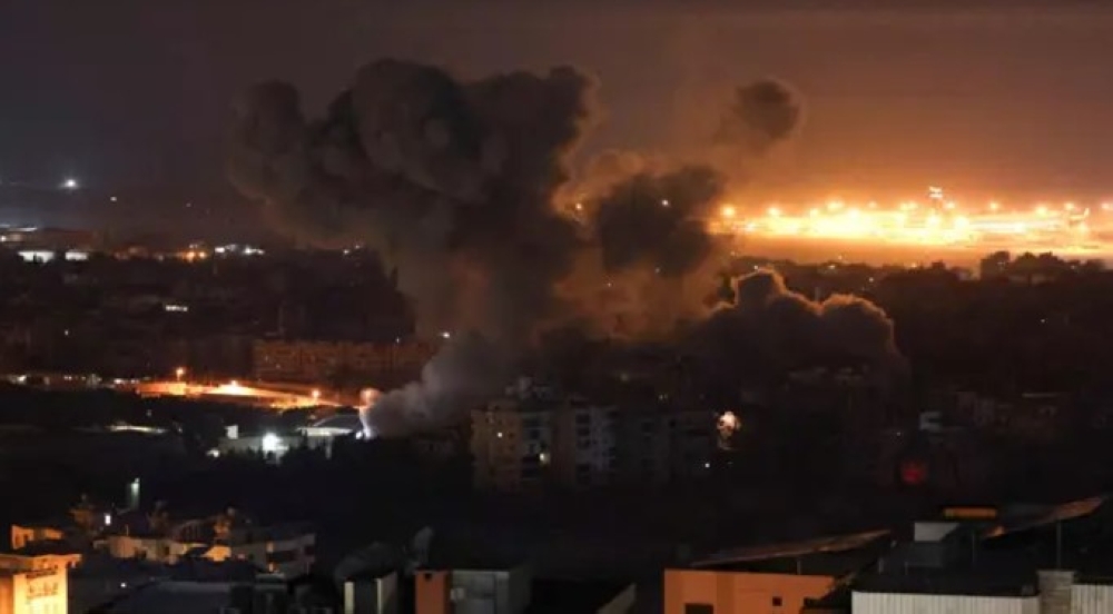 غارات-إسرائيلية-عنيفة-على-ضاحية-بيروت-الجنوبية
