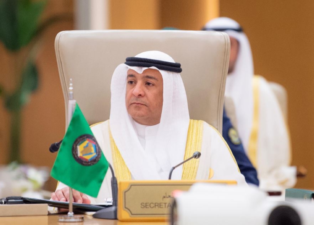 البديوي-يبحث-تطورات-الاعتداءات-الإيرانية-مع-وزراء-خارجية-دول-مجلس-التعاون