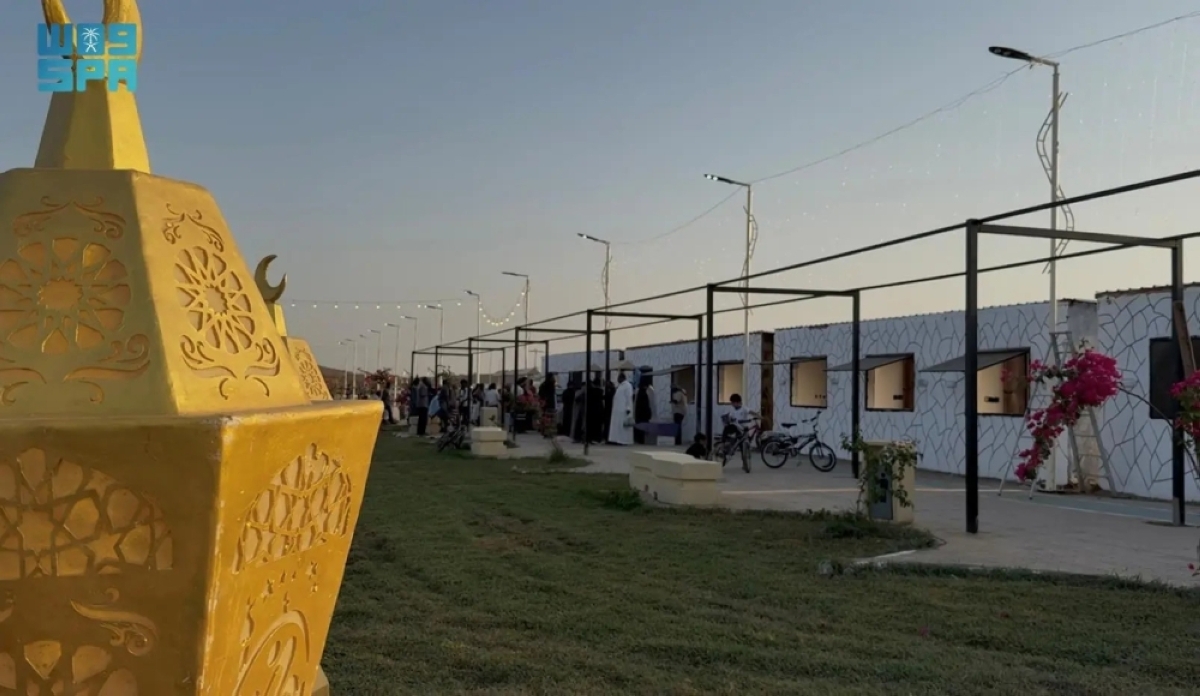 السوق-الرمضاني-بمركز-الحقو-يجمع-الأجواء-التراثية-والأنشطة-الترفيهية