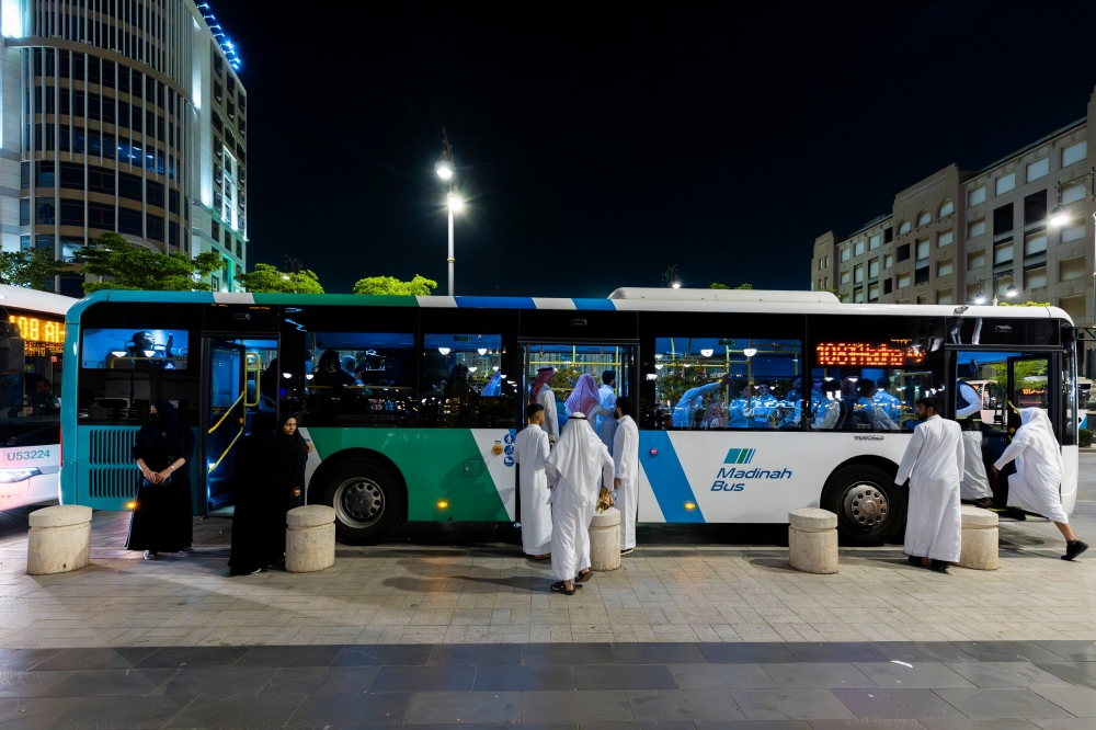 المدينة-المنورة.-تمديد-ساعات-النقل-الترددي-خلال-العشر-الأواخر-من-رمضان