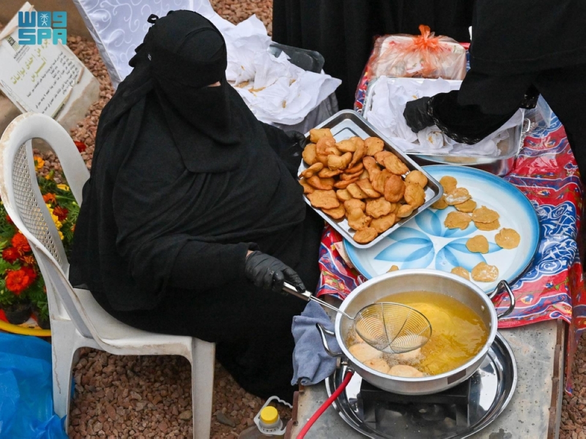 «فطور-الأولين»-بقلعة-جدعية-
في-الرس-يستحضر-المائدة-الرمضانية-القديمة