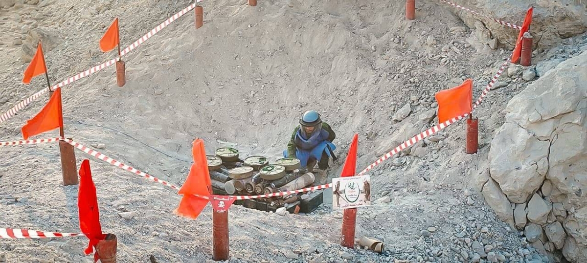 مشروع-«مسام»-يتلف-926-لغماً-ومخلفات-حربية-في-المكلا