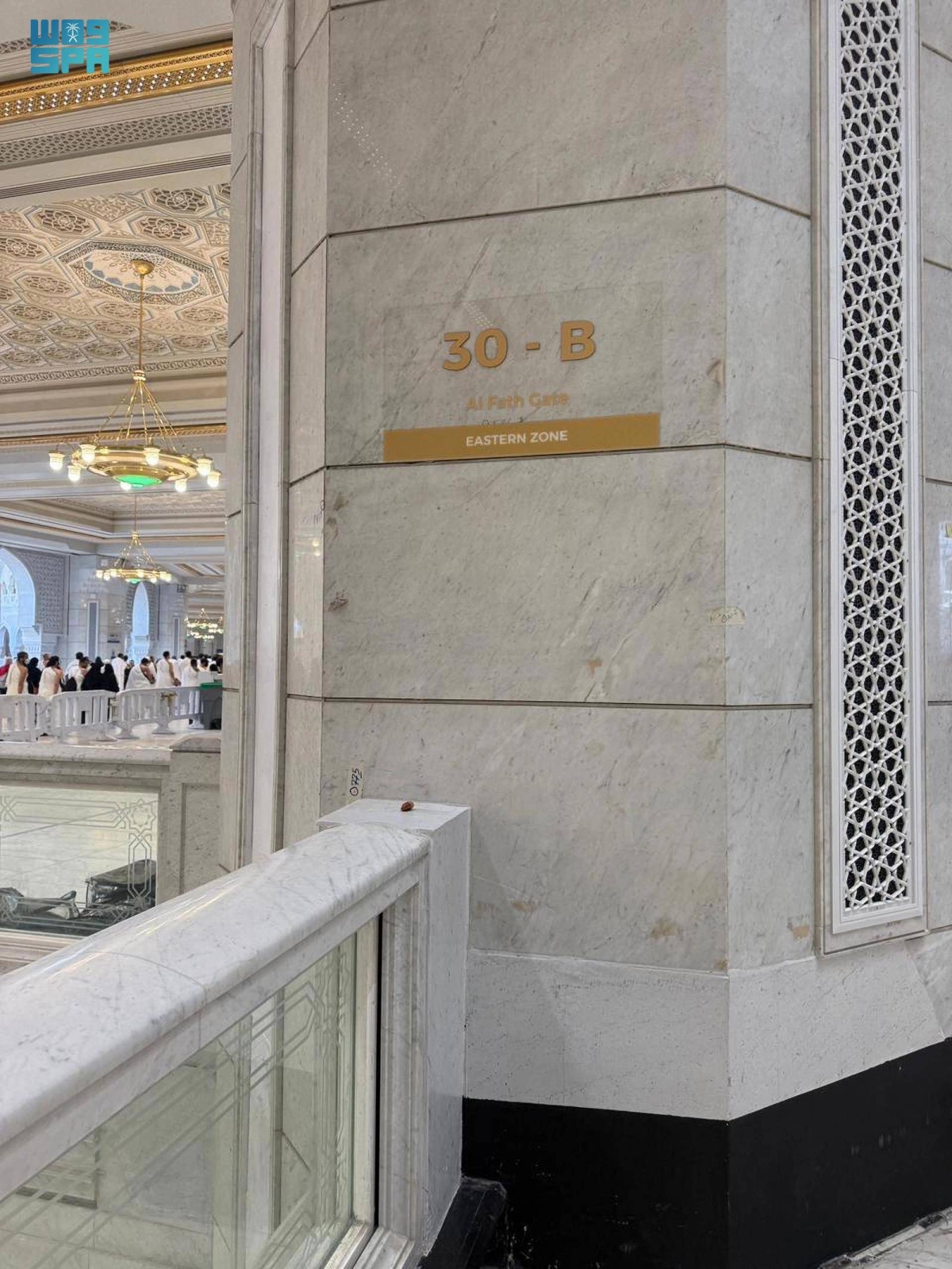 إطلاق-مشروع-«لوحات-ترميز-الأعمدة»-في-المسجد-الحرام