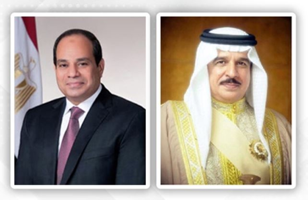 ملك-البحرين-والرئيس-المصري-يبحثان-القضايا-الإقليمية-والدولية