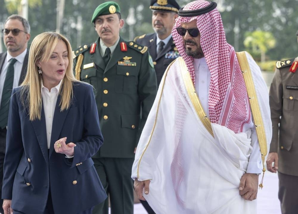 رئيسة-وزراء-جمهورية-إيطاليا-تصل-إلى-جدة