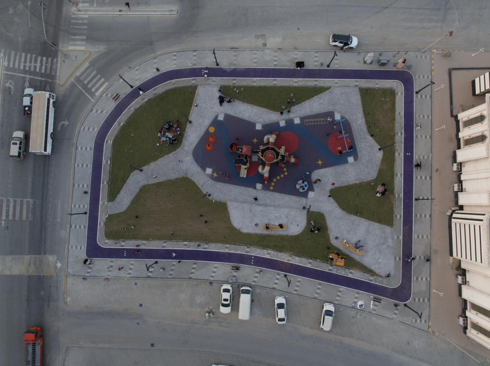 بـ-310-أمتار-لألعاب-الأطفال-و70-شجرة.-الجبيل-تدشن-حديقة-«الواحة»-الجديدة