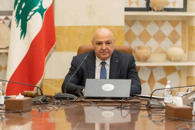 الرئيس-اللبناني:-نحن-دولة-لها-كيان-ونمتلك-القدرة-على-التفاوض-بأنفسنا