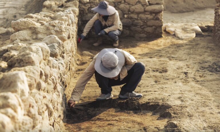 بقايا-مسجد-وامتدادات-معمارية.-اكتشافات-أثرية-جديدة-في-موقع-السرين