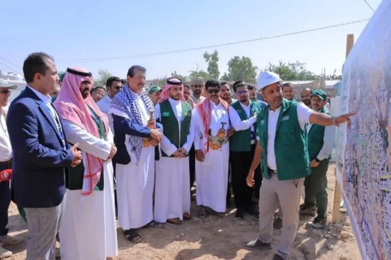 مركز-الملك-سلمان-للإغاثة-يضع-حجر-الأساس-لثلاثة-مشاريع-حيوية-بقطاع-المياه-في-مأرب