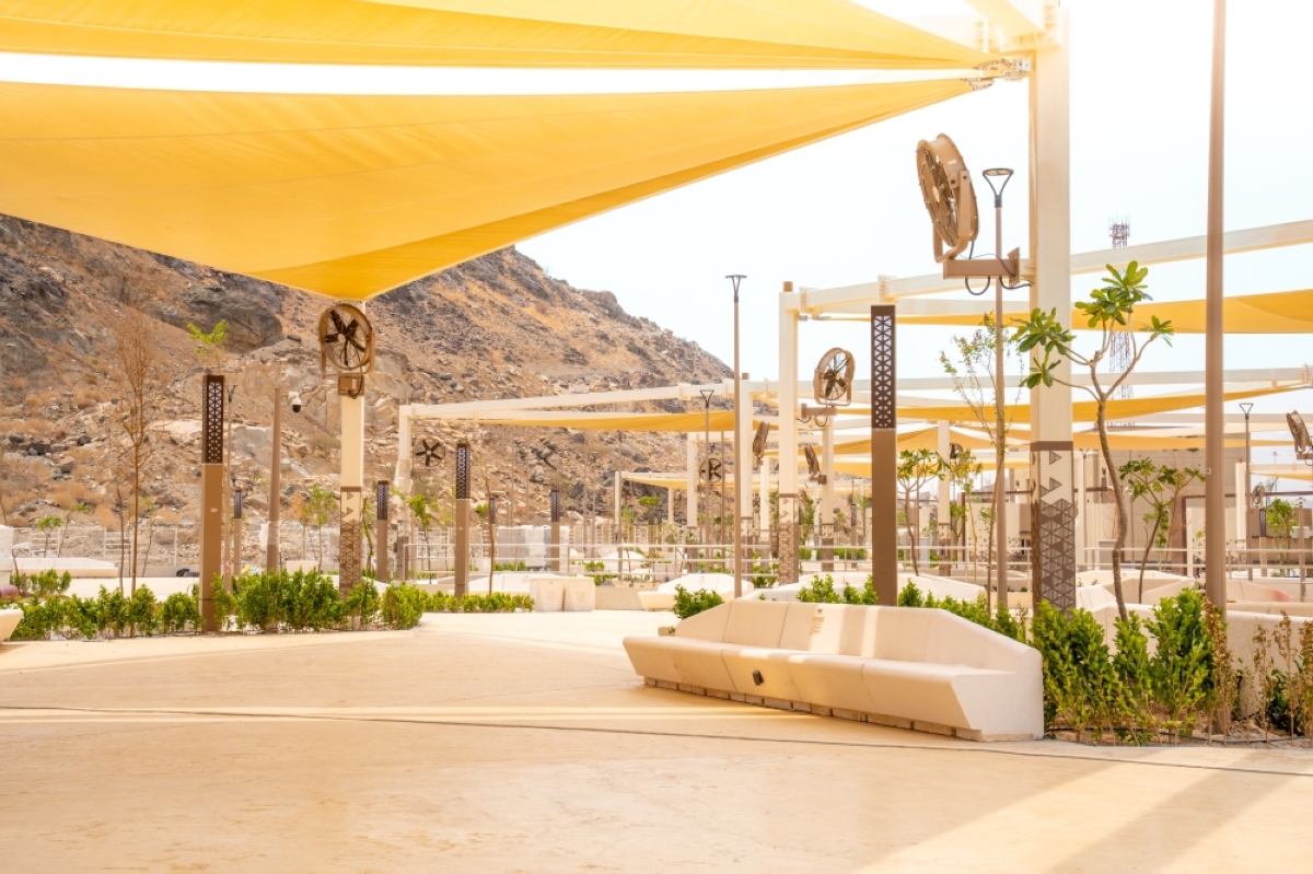 «كدانة»-تطور-36-ألف-م2-من-مناطق-
استراحات-الحجاج-على-مسارات-المشاة-بالمشاعر-المقدسة