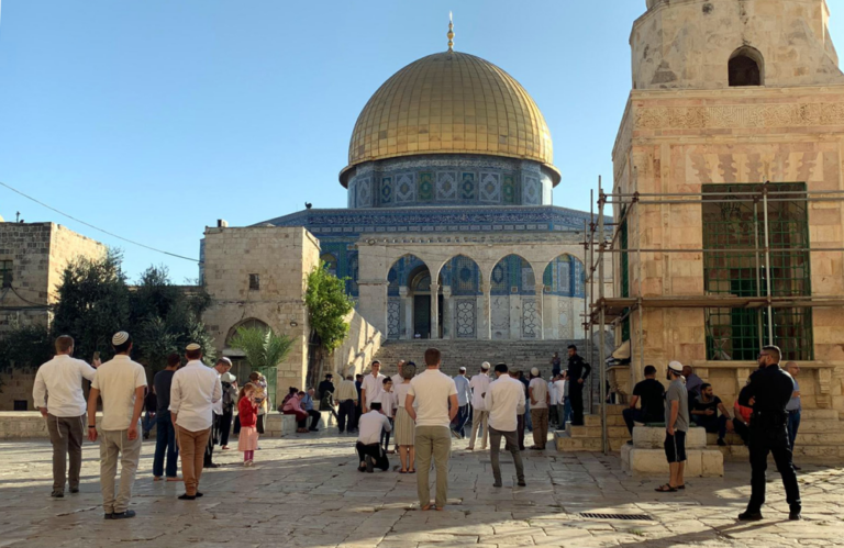 بحماية-قوات-الاحتلال.-مجموعات-من-المستوطنين-يقتحمون-المسجد-الأقصى