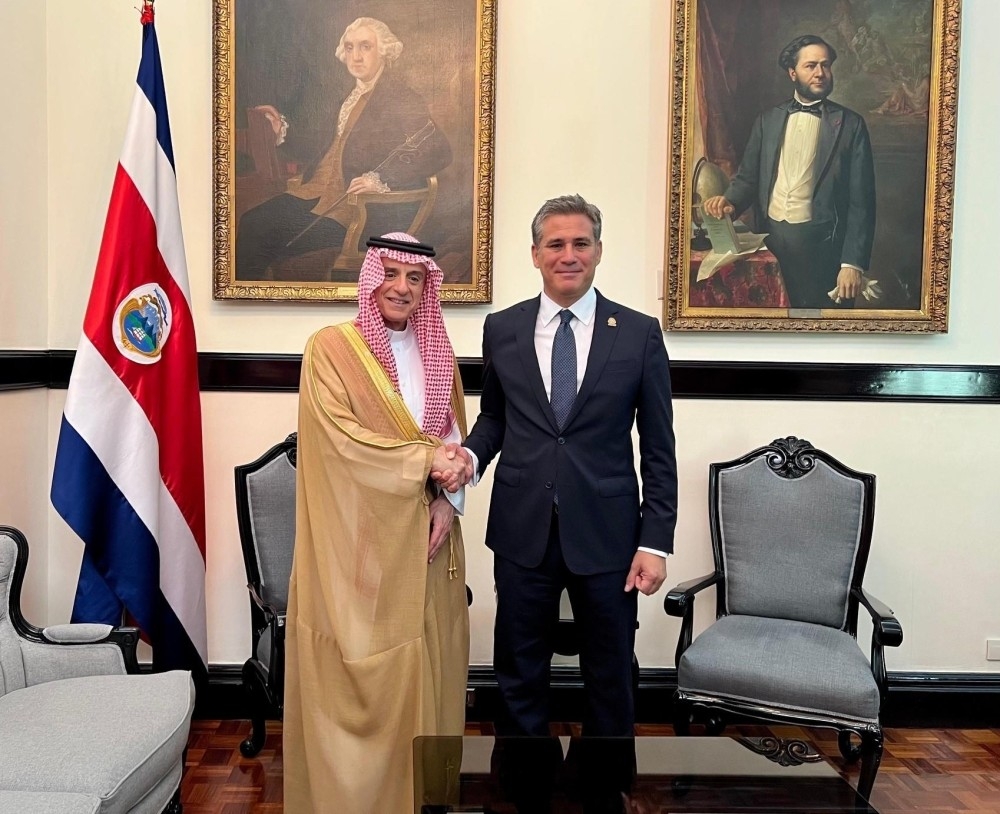 “الجبير”-يبحث-فرص-تعزيز-التعاون-مع-وزير-خارجية-كوستاريكا