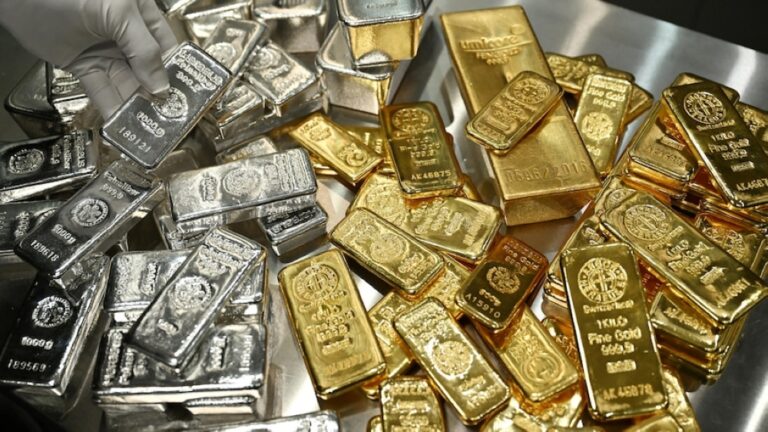 تراجع-أسعار-الذهب-والفضة-مع-بيانات-التضخم-الأمريكي