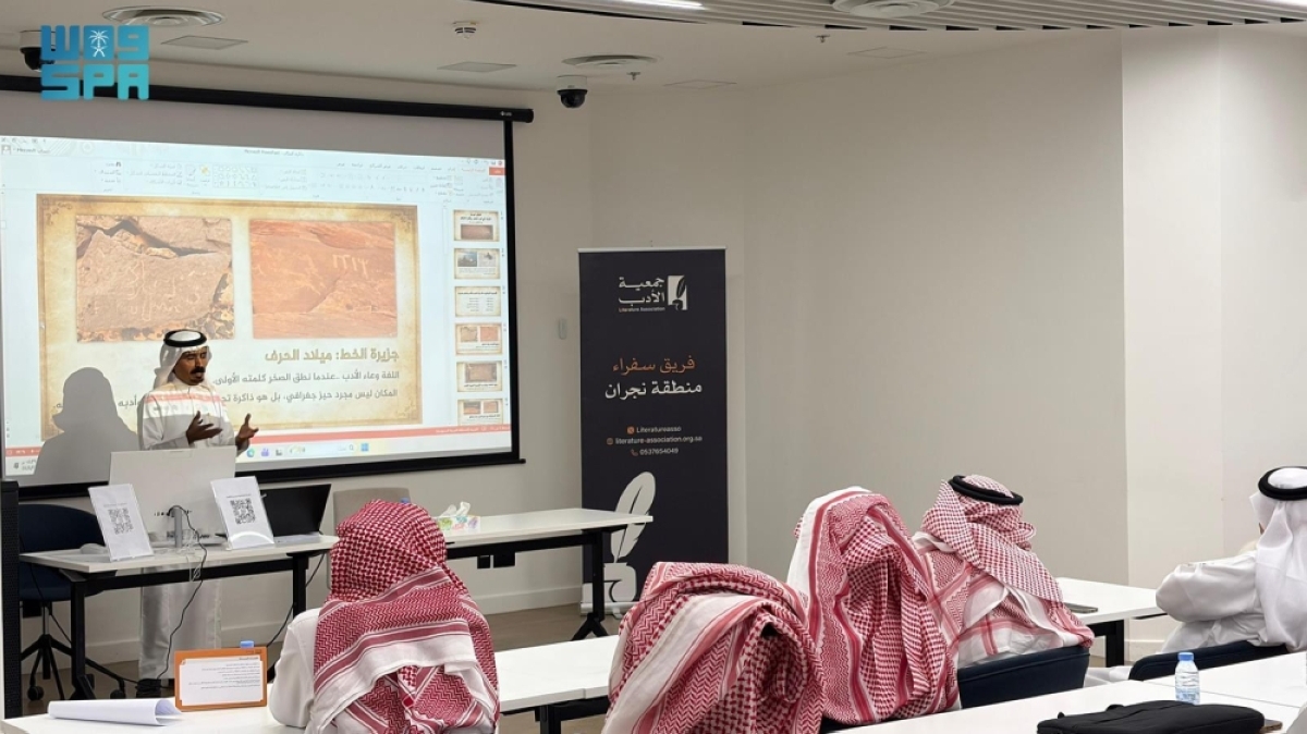بيت-الثقافة-بنجران-وجمعية-الأدب-المهنية-ينظمان-
ندوة-«قراءة-في-أدب-المكان»
