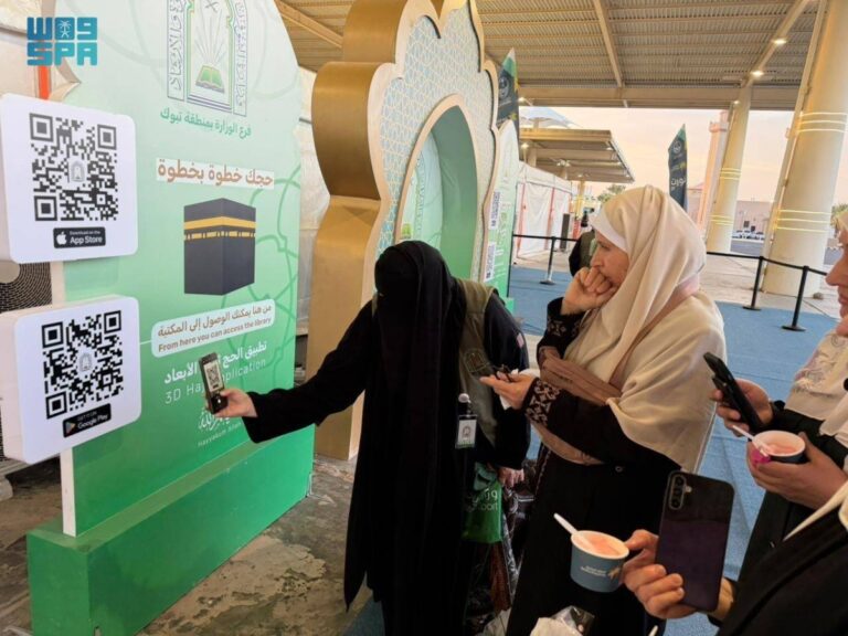 حجاج-أردنيون-يشيدون-بتطبيق-الحج-ثلاثي-الأبعاد-في-منفذ-حالة-عمار