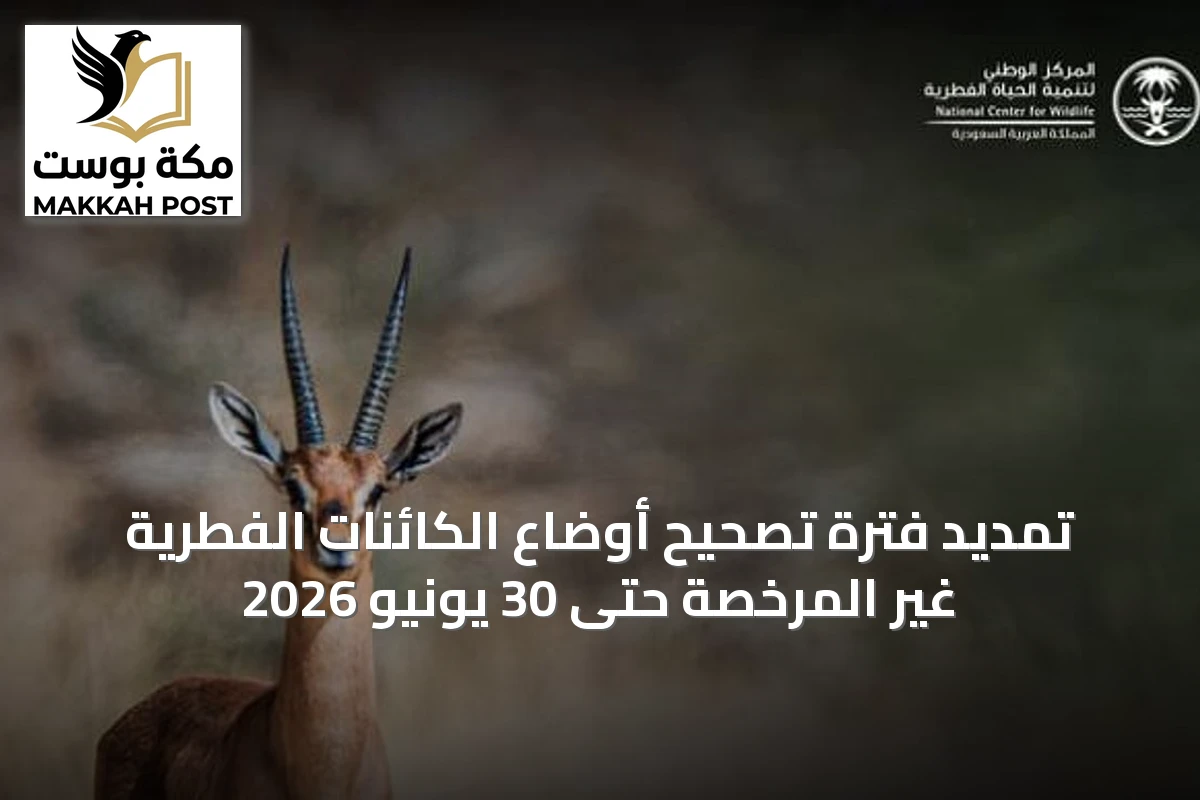 تمديد فترة تصحيح أوضاع الكائنات الفطرية غير المرخصة حتى 30 يونيو 2026