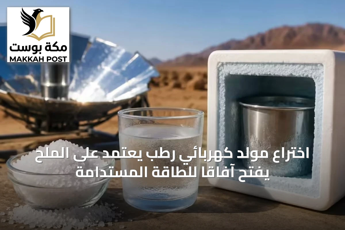 اختراع مولد كهربائي رطب يعتمد على الملح يفتح آفاقًا للطاقة المستدامة