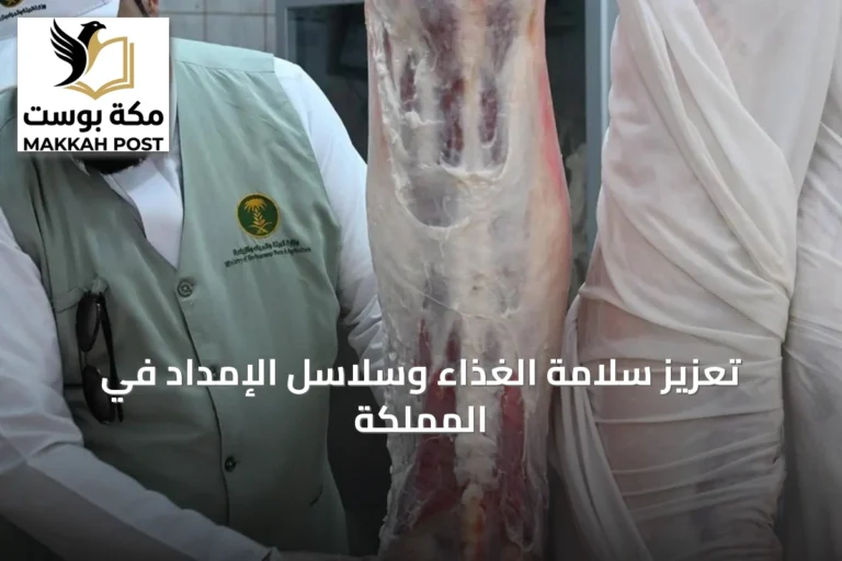 تعزيز سلامة الغذاء وسلاسل الإمداد في المملكة