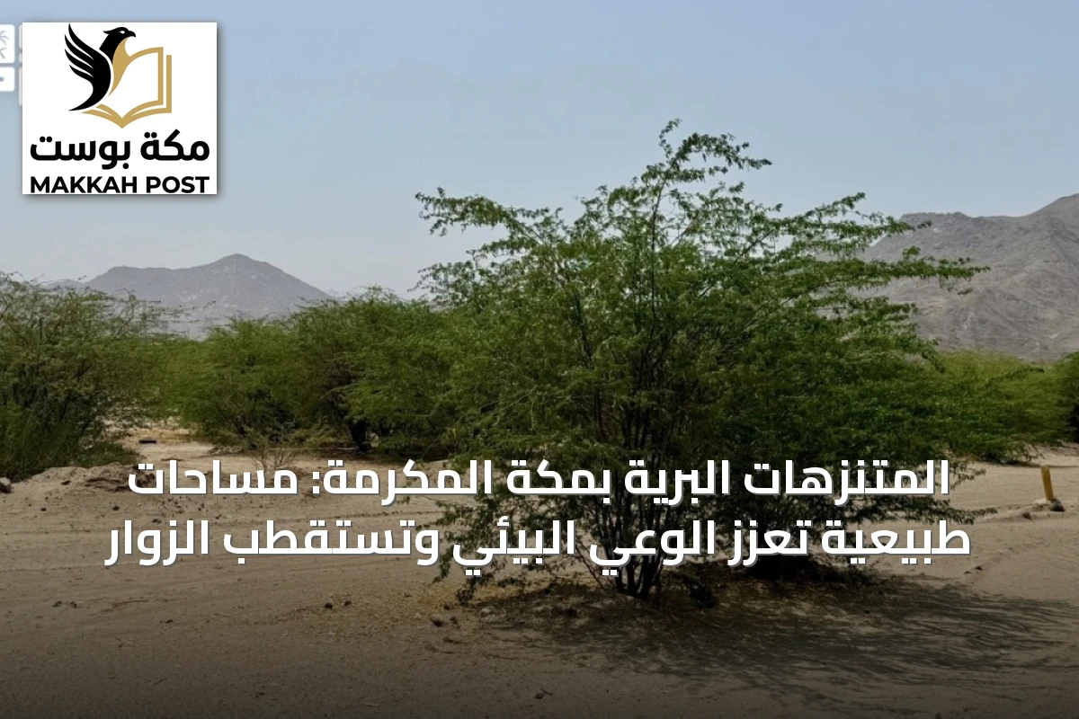 المتنزهات البرية بمكة المكرمة: مساحات طبيعية تعزز الوعي البيئي وتستقطب الزوار