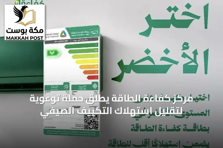 مركز كفاءة الطاقة يطلق حملة توعوية لتقليل استهلاك التكييف الصيفي