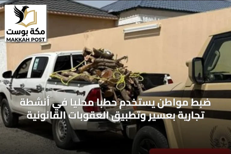 ضبط مواطن يستخدم حطبًا محليًا في أنشطة تجارية بعسير وتطبيق العقوبات القانونية
