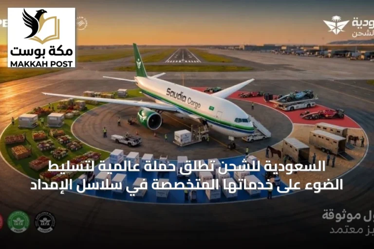 السعودية للشحن تطلق حملة عالمية لتسليط الضوء على خدماتها المتخصصة في سلاسل الإمداد