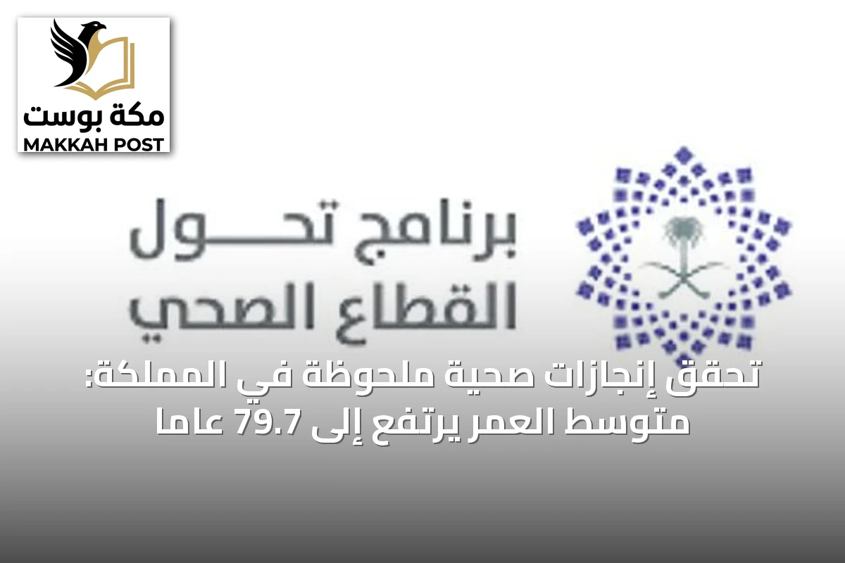 تحقق إنجازات صحية ملحوظة في المملكة: متوسط العمر يرتفع إلى 79.7 عاماً
