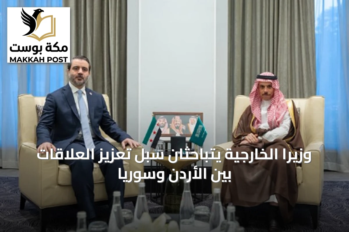 وزيرا الخارجية يتباحثان سبل تعزيز العلاقات بين الأردن وسوريا