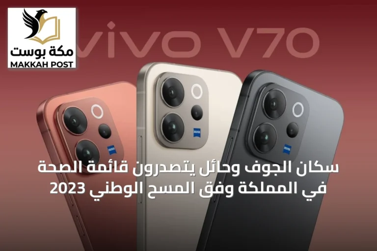 سكان الجوف وحائل يتصدرون قائمة الصحة في المملكة وفق المسح الوطني 2023