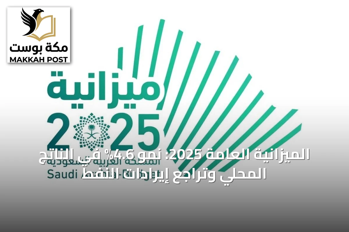 الميزانية العامة 2025: نمو 4.6% في الناتج المحلي وتراجع إيرادات النفط