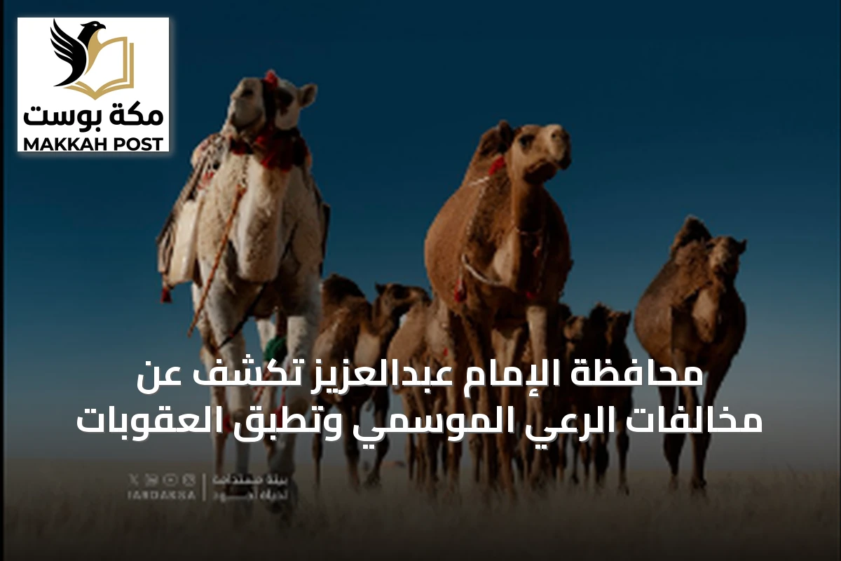 محافظة الإمام عبدالعزيز تكشف عن مخالفات الرعي الموسمي وتطبق العقوبات