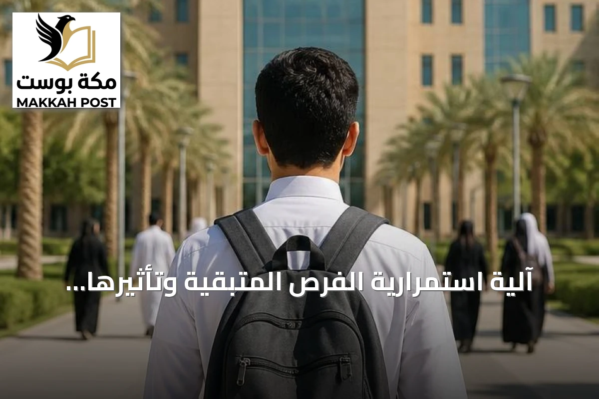 آلية استمرارية الفرص المتبقية وتأثيرها على طلبات القبول
